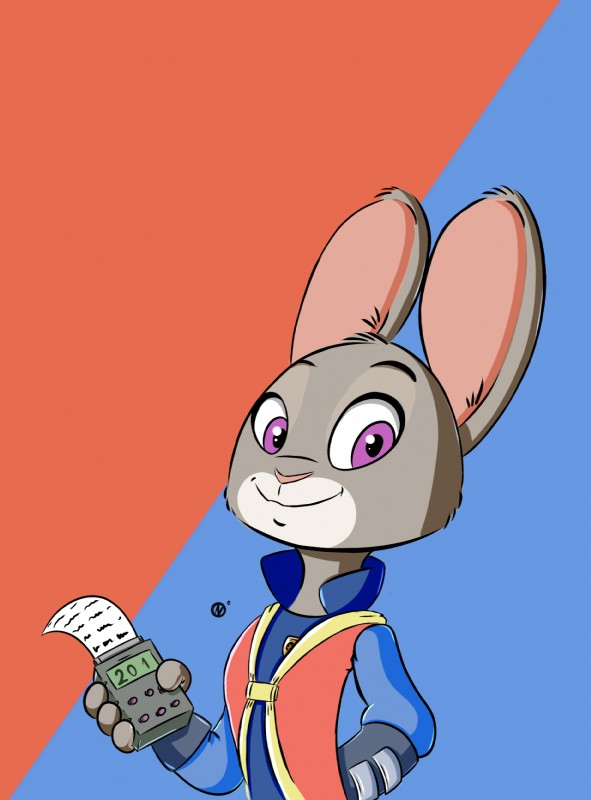 judy hopps (zootopia and etc) created by nekr0ns