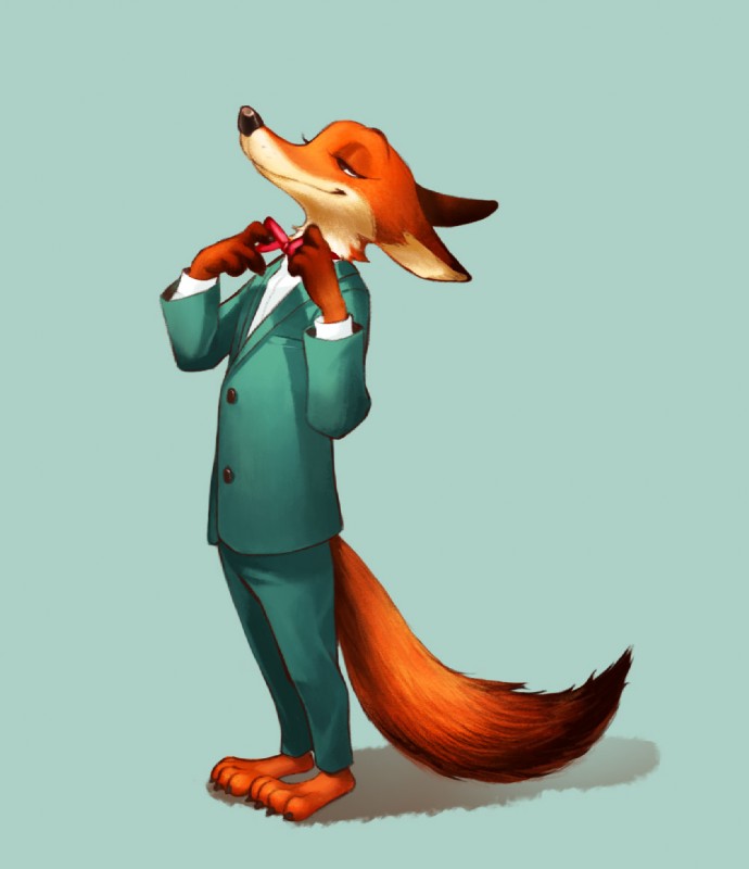 nick wilde (zootopia and etc) created by gorgeo