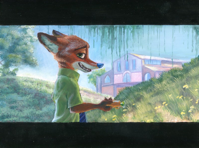 nick wilde (zootopia and etc) created by ruaidri