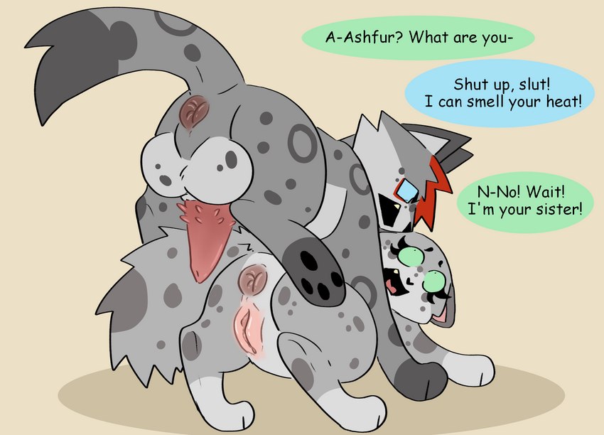 ashfur and ferncloud (warriors (book series)) created by deadingdog