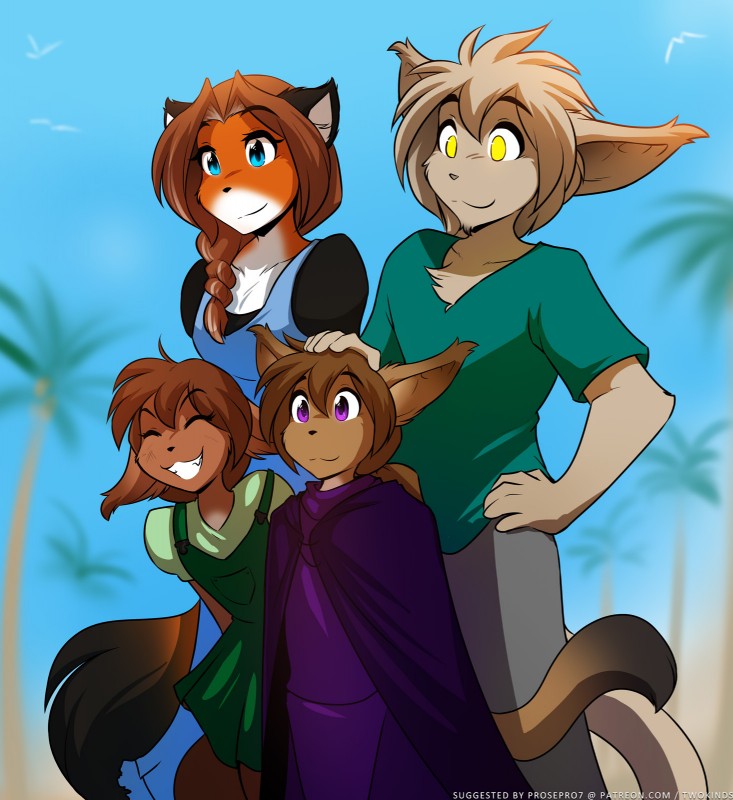 keith keiser and laura (twokinds) created by tom fischbach