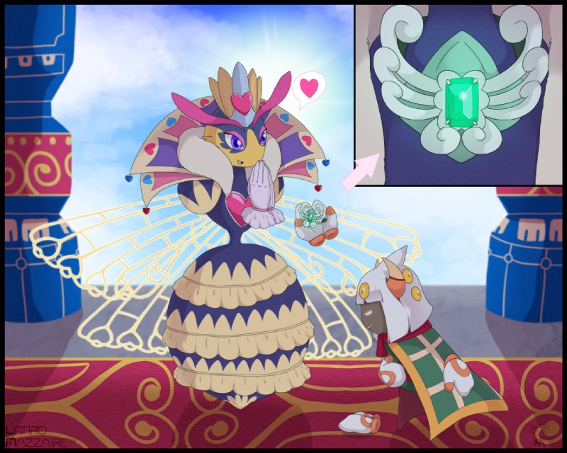 queen sectonia and taranza (kirby (series) and etc) created by latiro