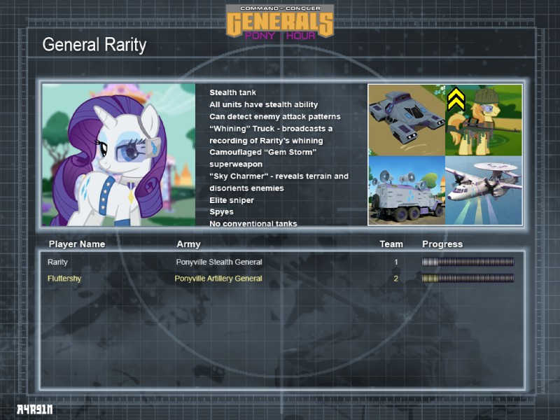 aircraft airplane female feral gun horn military ranged_weapon rifle scouter sniper solo tail tank text truck_(vehicle) vehicle weapon a4r91n_(artist) command_and_conquer electronic_arts friendship_is_magic hasbro my_little_pony mythology braeburn_(mlp) rarity_(mlp) earth_pony equid equine horse mammal mythological_creature mythological_equine pony unicorn 4:3 crossover english_text multiple_images