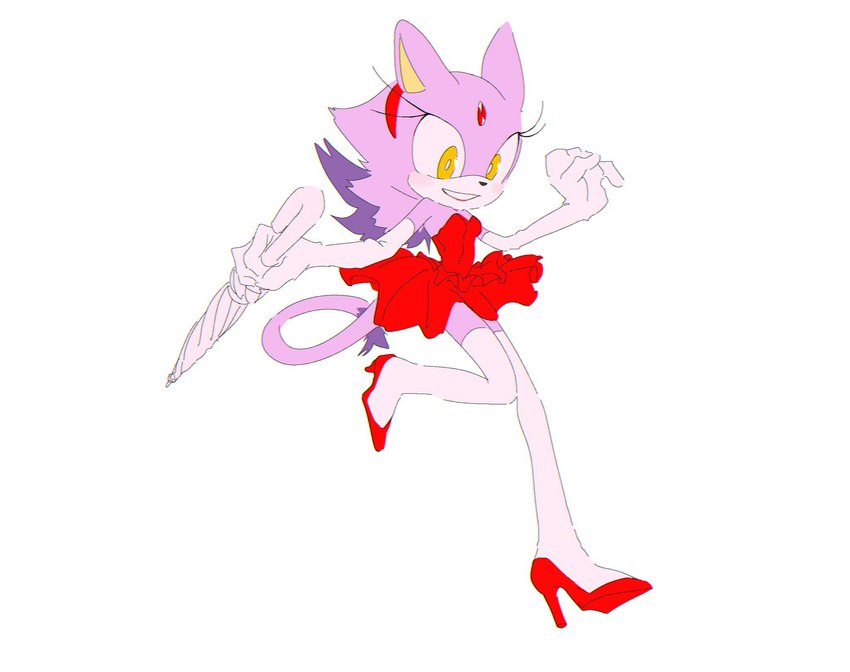 blaze the cat (sonic the hedgehog (series) and etc) created by yamimatsu