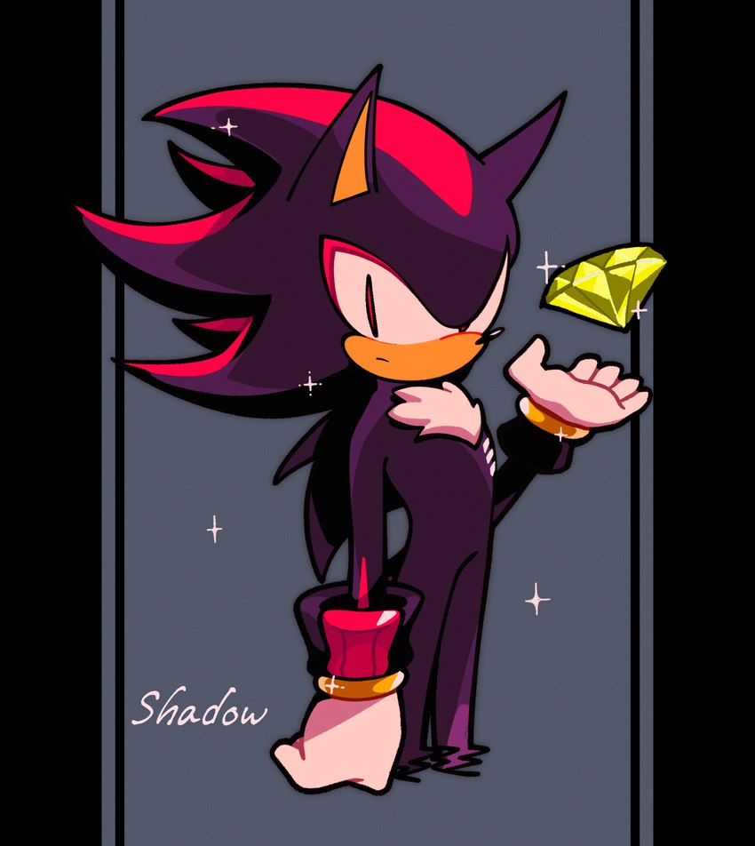 shadow the hedgehog (sonic the hedgehog (series) and etc) created by yaonhi