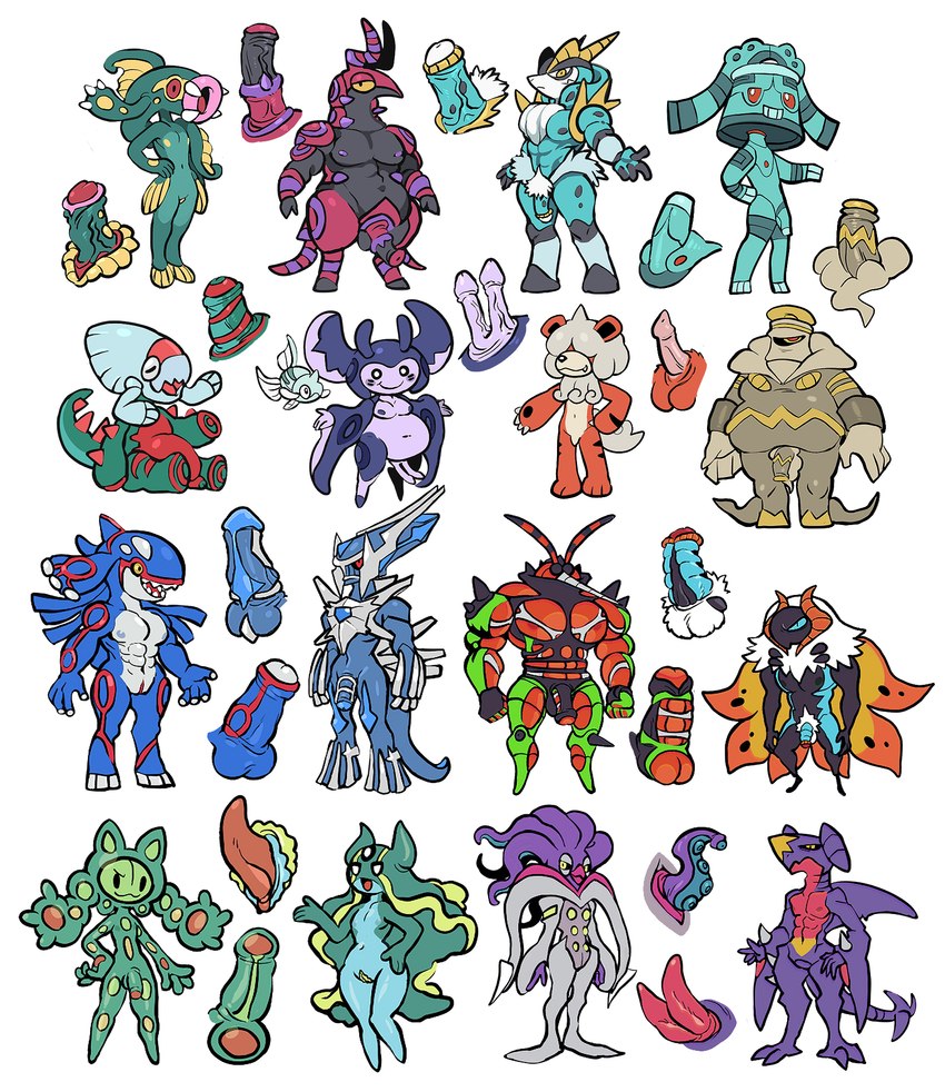 pokemon legends arceus and etc created by sugata1616