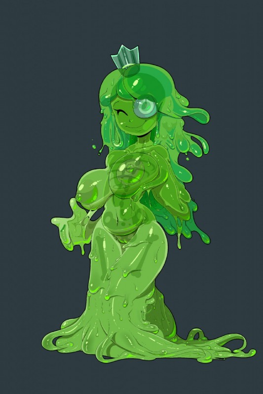 areola big_breasts breasts erect_nipples female genitals huge_breasts monster_girl_(genre) nipples not_furry nude pussy simple_background slime solo translucent translucent_body theboogie towergirls slime_princess_(towergirls) humanoid monster 2016 digital_media_(artwork) hi_res