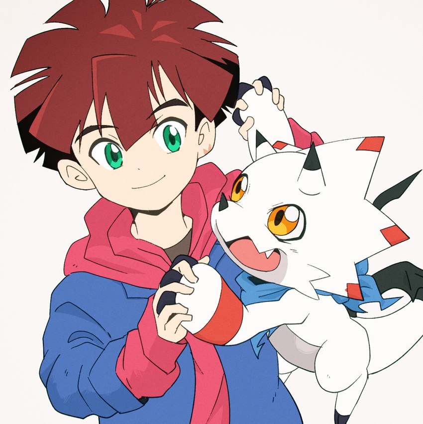 hiro amanokawa (digimon ghost game and etc) created by kubota keita