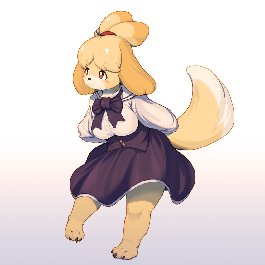 isabelle (animal crossing and etc) created by whooo-ya