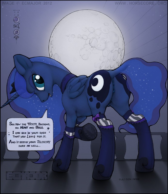 princess luna (friendship is magic and etc) created by ecmajor