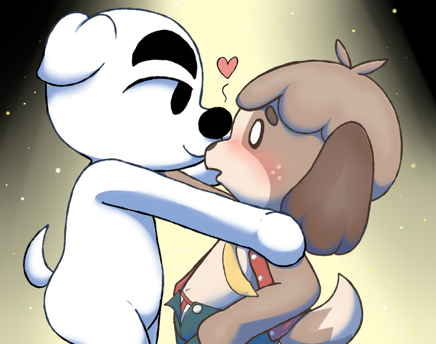 digby and k.k. slider (animal crossing and etc) created by yosshidoragon