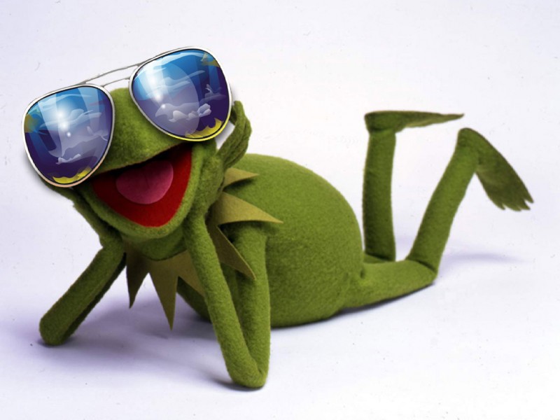 kermit the frog (muppets) created by third-party edit and unknown artist