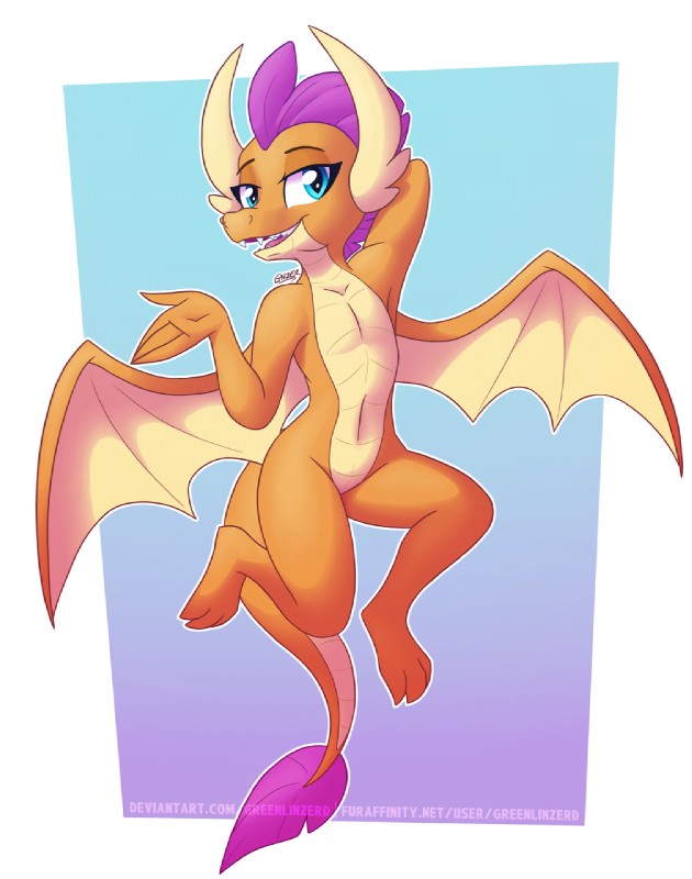 smolder (friendship is magic and etc) created by greenlinzerd