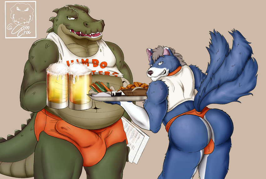marcus aidan and zephyr (himbo hooters and etc) created by camcroc