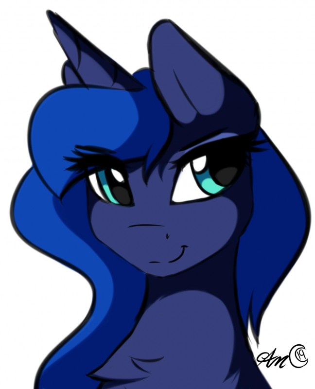 princess luna (friendship is magic and etc) created by arjinmoon