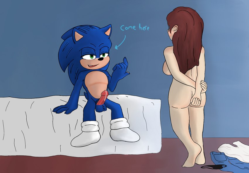 fan character and sonic the hedgehog (sonic the hedgehog (series) and etc) created by glamarts23