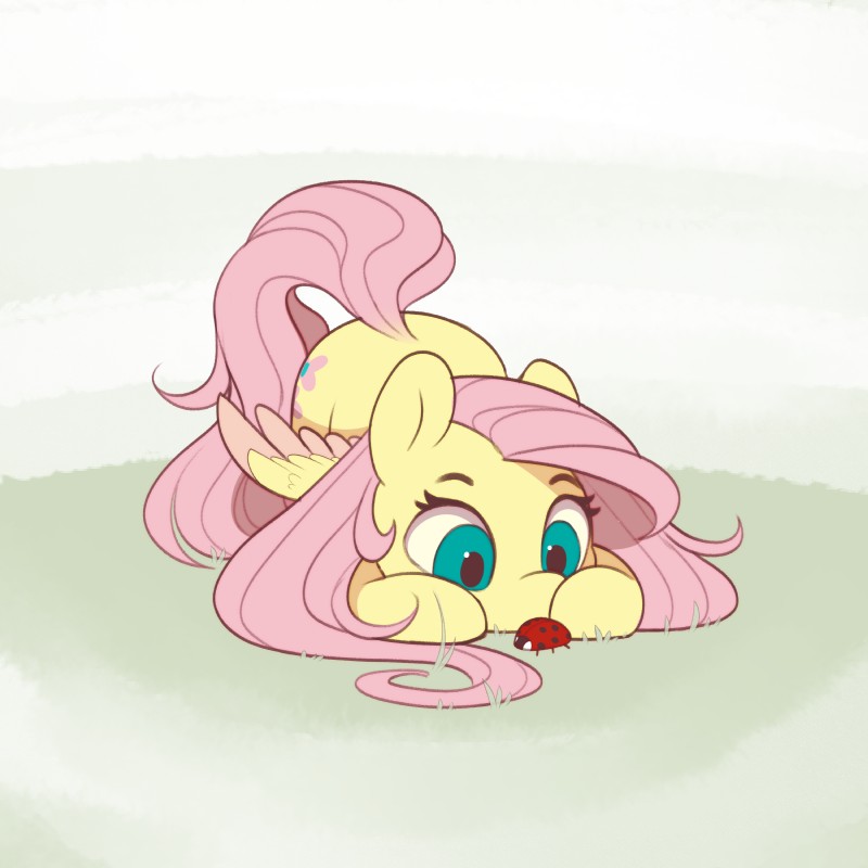 cutie_mark eyelashes feathered_wings feathers female feral hair long_hair pink_hair solo teal_eyes wings evehly friendship_is_magic hasbro my_little_pony mythology fluttershy_(mlp) arthropod beetle cucujoid equid equine insect ladybug mammal mythological_creature mythological_equine pegasus 1:1 2019 absurd_res digital_media_(artwork) hi_res