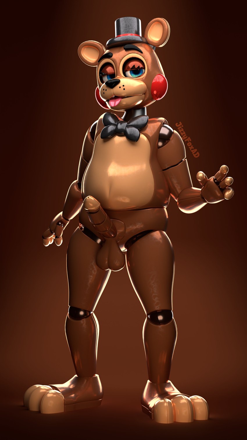 toy freddy (five nights at freddy's 2 and etc) created by jizzyfox