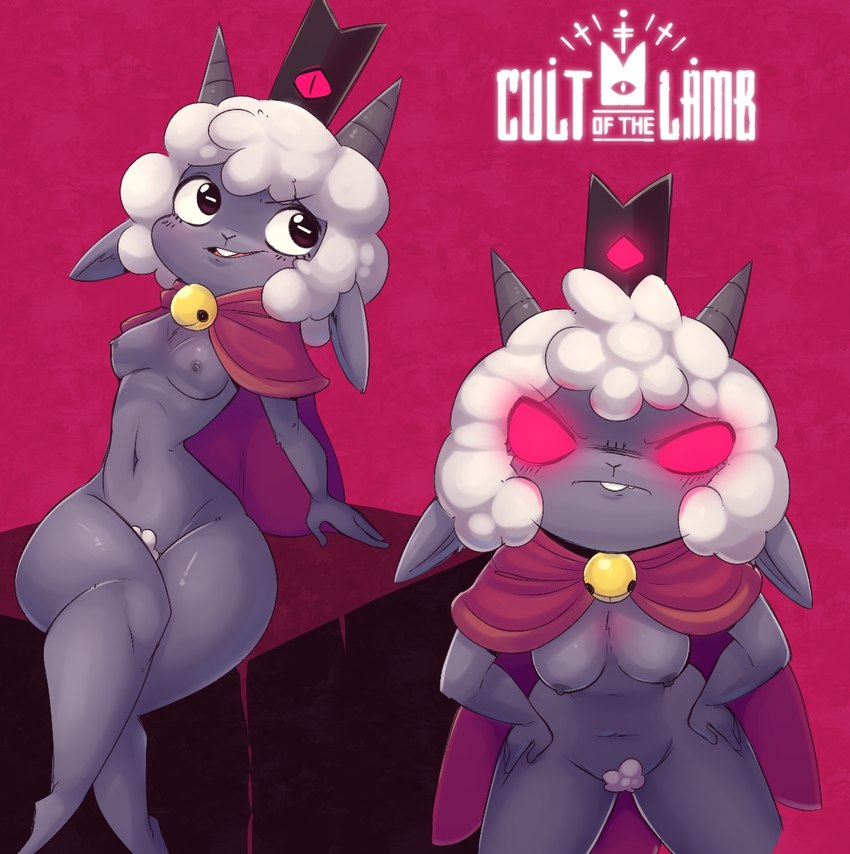 lamb and red crown (massive monster (studio) and etc) created by birshy
