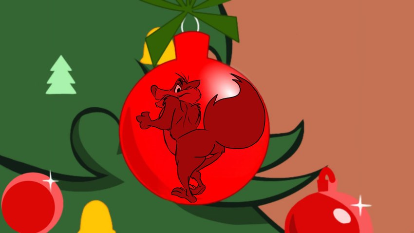 3_toes abstract_background anthro arm_tuft athletic belly big_tail biped black_eyebrows black_eyes brown_background butt butt_focus butt_pose butt_tuft cheek_tuft chin_tuft christmas_decorations christmas_ornament christmas_tree ears_back elbow_tuft eyebrows eyes_closed facial_tuft fake_tail feet fist fluffy fluffy_tail fur grey_body grey_fur grin happy head_tuft hip_tuft holidays humanoid_feet humanoid_heel inside knee_tuft leg_tuft looking_at_own_tail looking_at_reflection looking_at_tail male multicolored_body multicolored_fur nude open_mouth paws pink_nose pivoted_ears plant plantigrade pose raised_heel rear_view reflection reflection_focus screencap_redraw shoulder_tuft simple_background skinny smile smirk smug smug_expression smug_face smug_grin soles solo standing standing_on_toes tail tail_motion tailwag tiptoes toes tree tuft two_tone_body two_tone_fur waving_butt waving_tail white_belly white_body white_fur white_sclera wide_hips stevethedragon christmas timber_wolf_(series) thomas_timber_wolf canid canine canis mammal wolf 16:9 2022 4k absurd_res colored dated detailed digital_drawing_(artwork) digital_media_(artwork) flat_colors hi_res pinup redraw signature widescreen