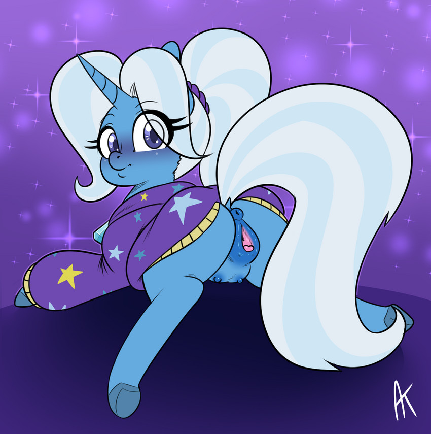 trixie (friendship is magic and etc) created by appelknekten