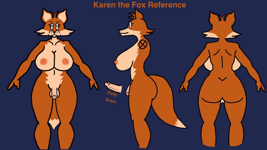 karen the fox created by mexisabine