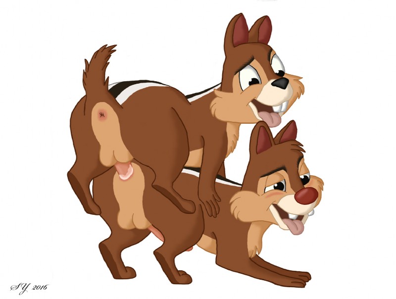 chip and dale (chip and dale and etc) created by skateryena