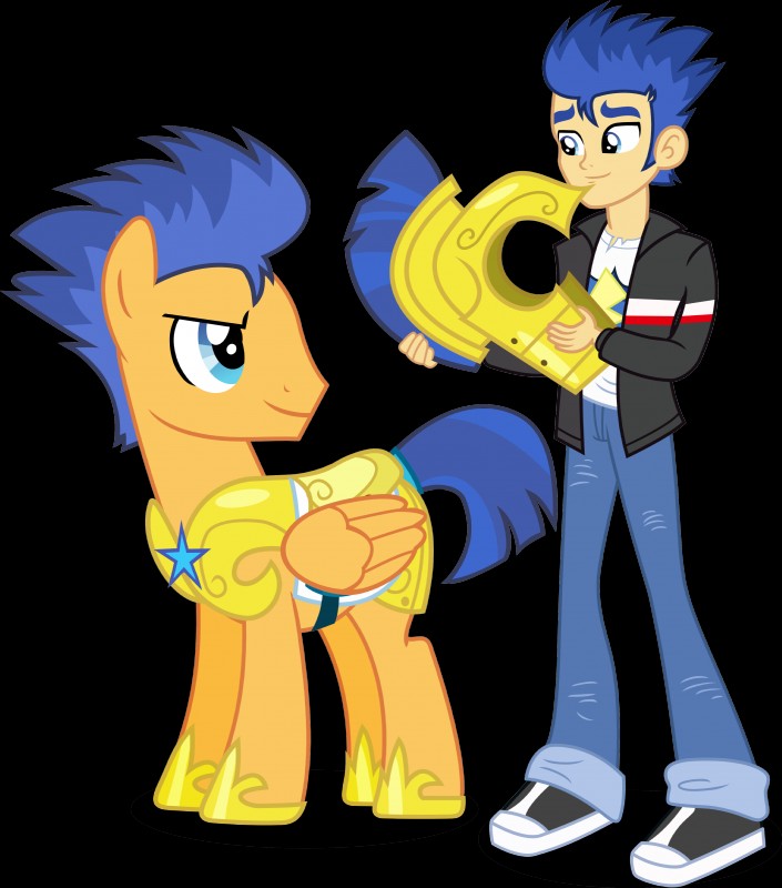 flash sentry and flash sentry (friendship is magic and etc) created by vector-brony