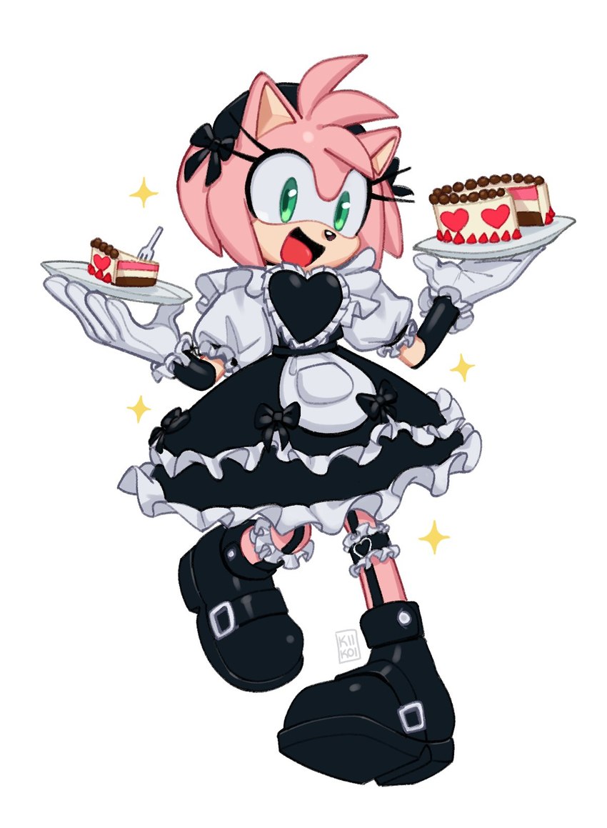 amy rose (sonic the hedgehog (series) and etc) created by kiikoi11