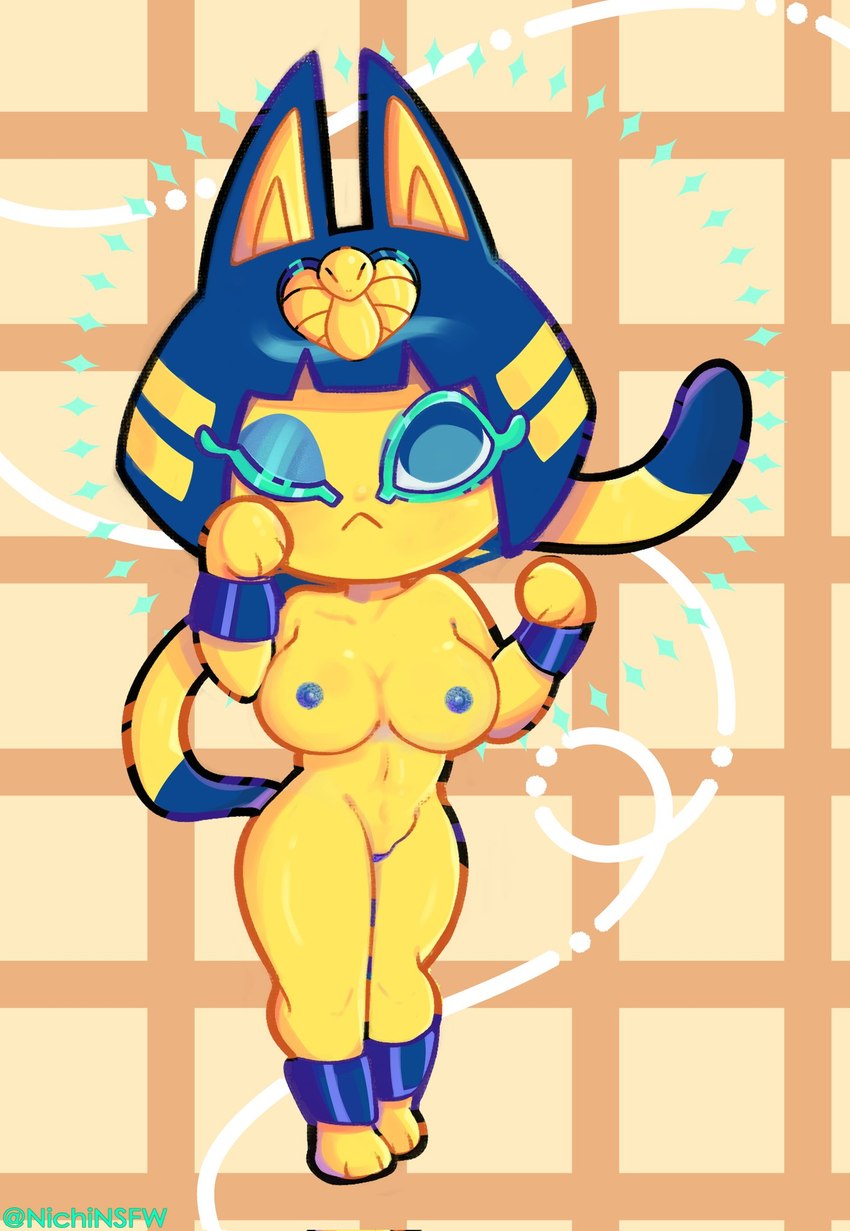 ankha (animal crossing and etc) created by ittziofficial