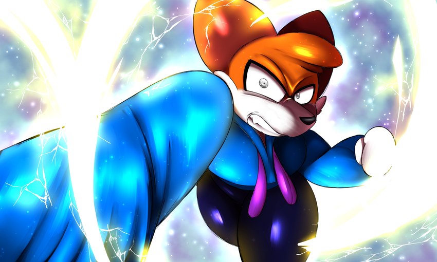 angry anthro black_bottomwear black_clothing black_leggings black_legwear black_nose blue_clothing blue_hoodie blue_topwear bottomwear brown_ears clenched_teeth clothed clothing fist fur hair hoodie leggings legwear male multicolored_body multicolored_fur orange_body orange_fur orange_hair pose punch solo teeth topwear two_tone_body two_tone_fur white_body white_fur johnnyandbemmy soups_(superiorfox) canid canine canis fox mammal red_fox true_fox 2022 absurd_res digital_media_(artwork) hi_res