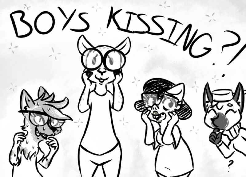 bailey, fan character, inkypig, lulu, and patch houston (zootopia and etc) created by inkyfrog