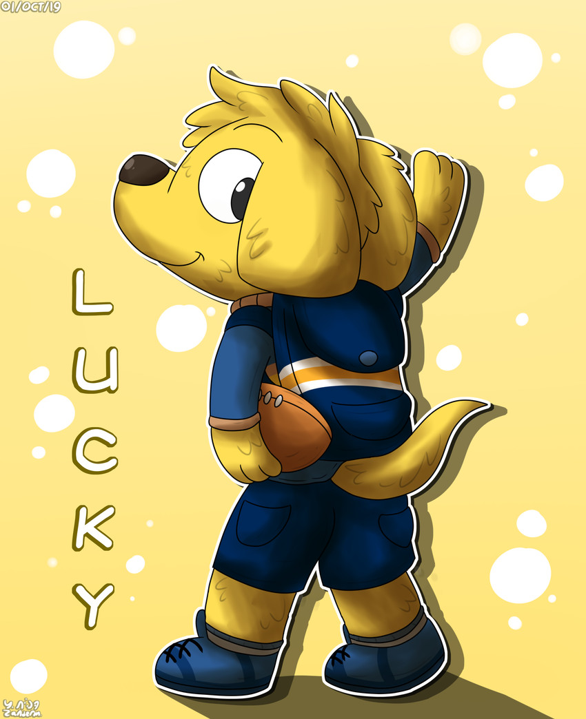 lucky (bluey (series)) created by zandermanith