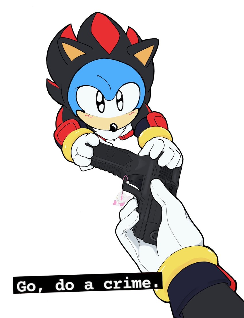 classic sonic, hello kitty, shadow the hedgehog, and sonic the hedgehog (sonic the hedgehog (series) and etc) created by cadieeex3