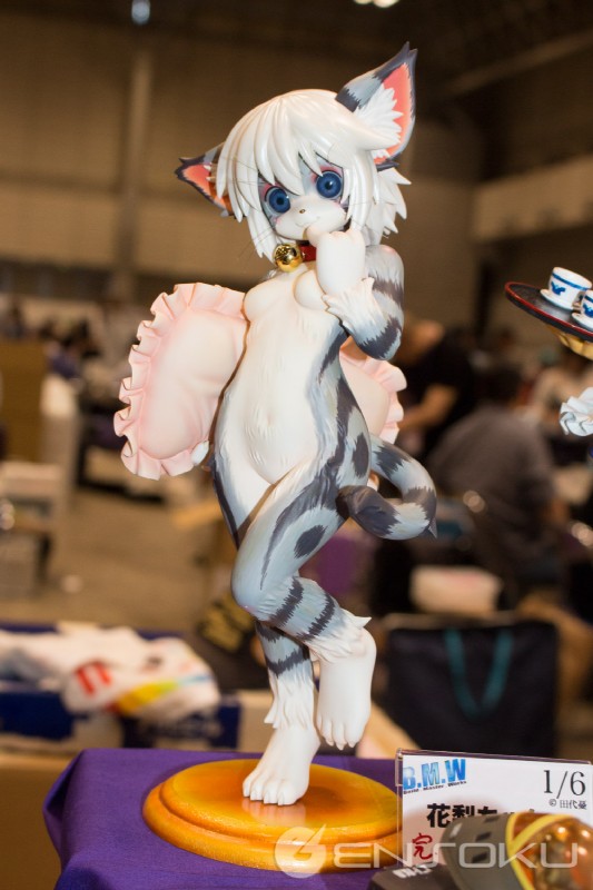 anthro bell bell_collar collar female figurine kemono build_master_works karin_(tetetor-oort) domestic_cat felid feline felis mammal 2:3 hi_res