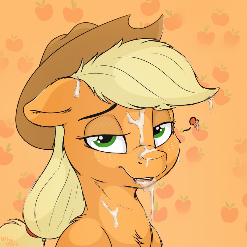 applejack (friendship is magic and etc) created by whyvern