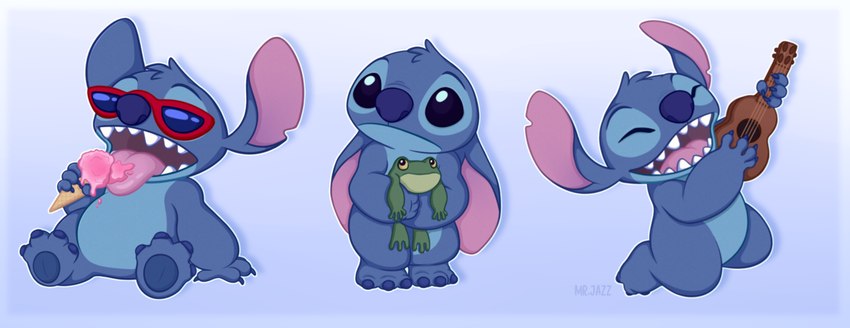 stitch (lilo and stitch and etc) created by mr.jazz