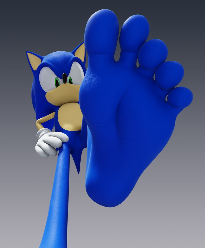 sonic the hedgehog (sonic the hedgehog (series) and etc) created by feetymcfoot