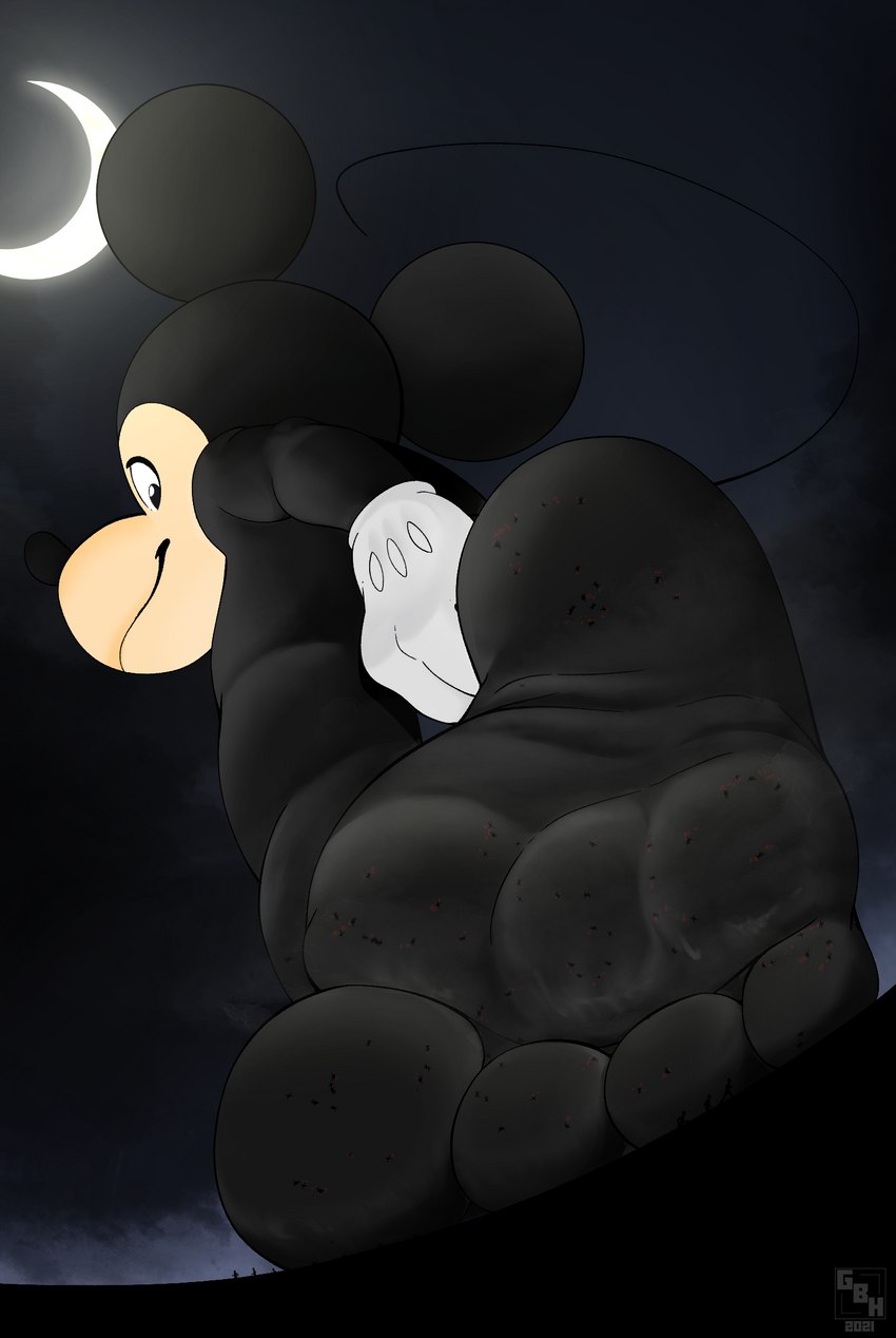 mickey mouse (disney) created by giantboonehusky (artist)