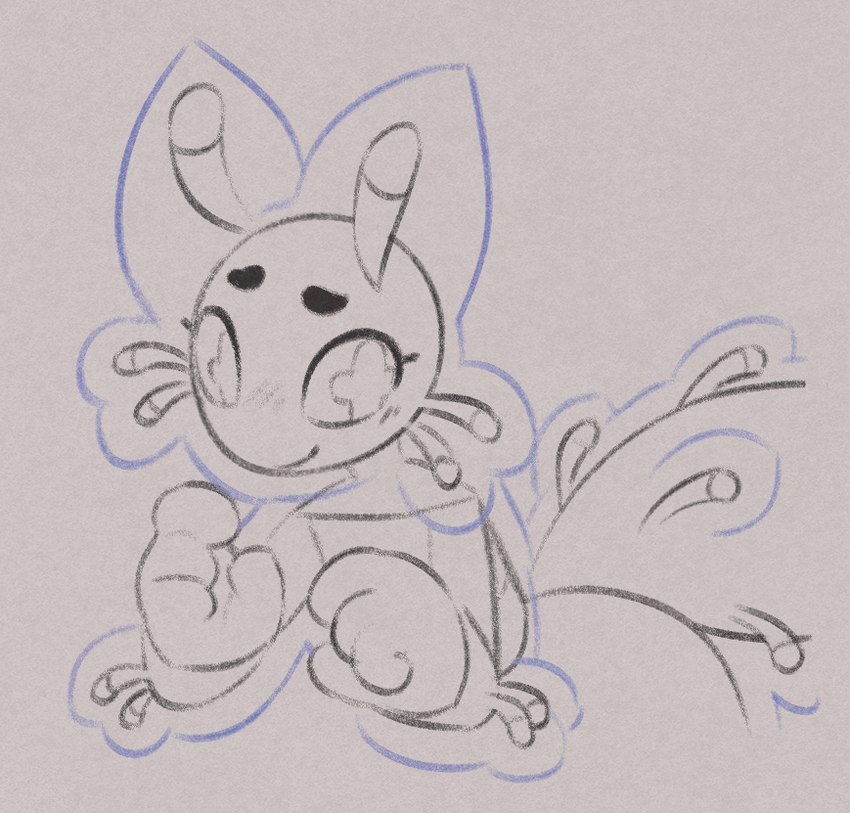 antennae_(anatomy) anthro blush blush_lines eyebrows larva leaning leaning_forward male nude smile solo tail unusual_eyes geckit skweeble_(tukoferret) arthropod caterpillar dalcerid insect lepidopteran moth 2024 digital_drawing_(artwork) digital_media_(artwork)