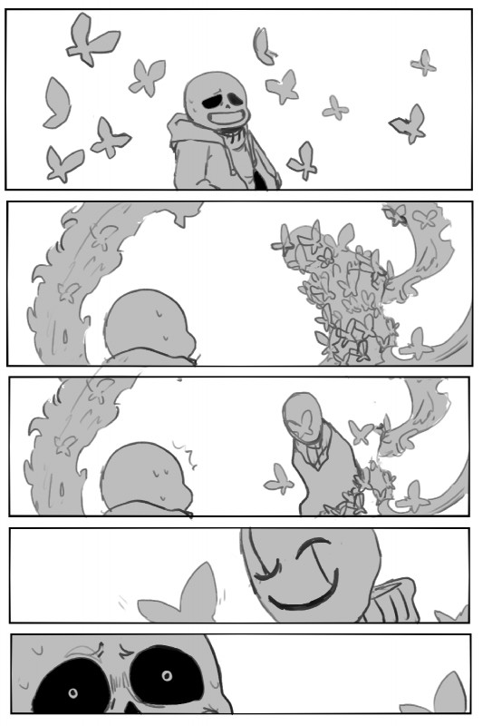 gaster and sans (undertale (series) and etc) created by unknown artist
