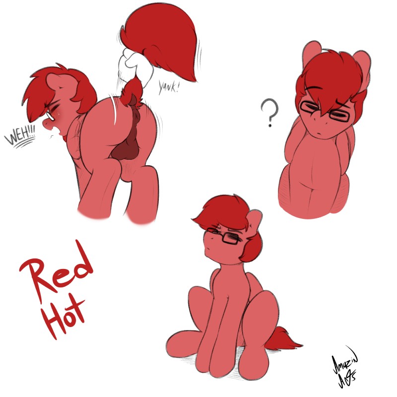 red hot (my little pony and etc) created by amazin-arts