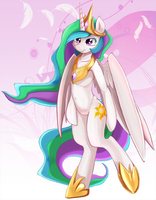 princess celestia (friendship is magic and etc) created by zokkili