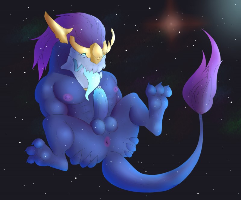 aurelion sol (league of legends and etc) created by froot art
