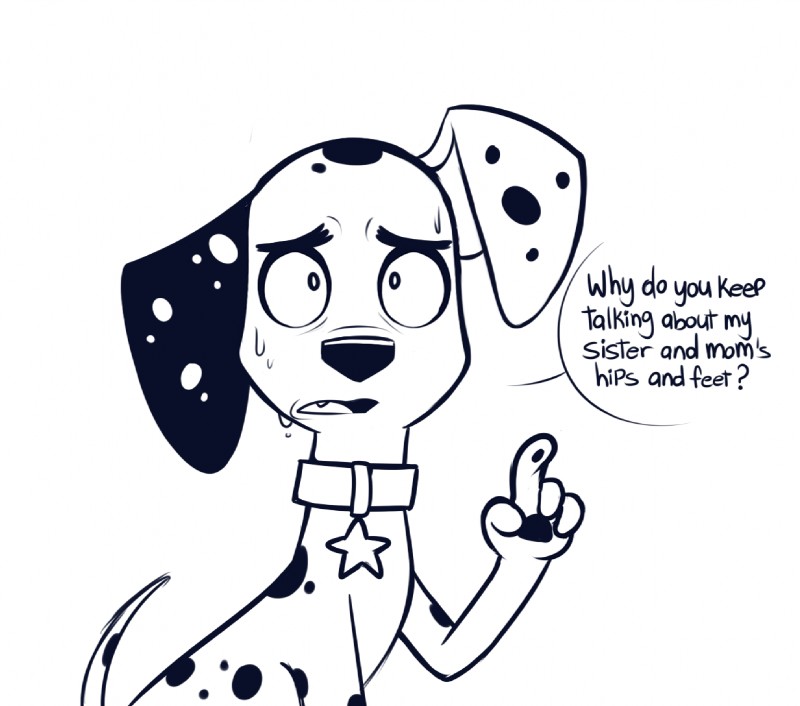 dylan (101 dalmatian street and etc) created by higglytownhero