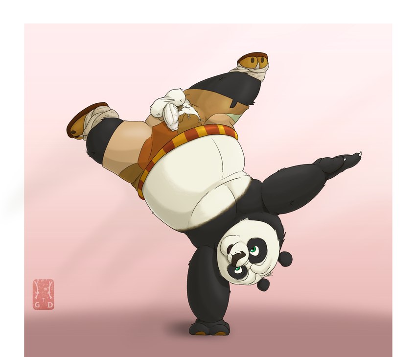 master po ping (kung fu panda and etc) created by garo (artist)