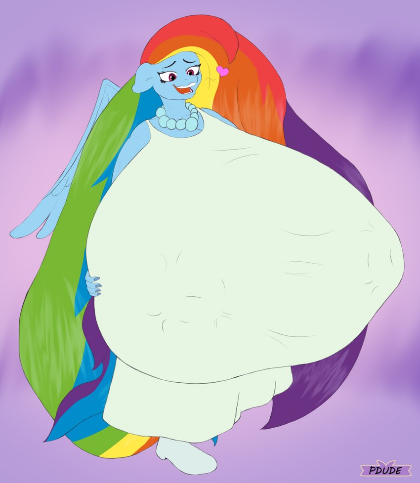 anthro big_breasts breasts cosplay female huge_breasts hyper hyper_breasts nude solo wings mostlymlpanthroporn friendship_is_magic hasbro my_little_pony mythology rainbow_dash_(mlp) equid equine mammal mythological_creature mythological_equine pegasus hi_res sketch