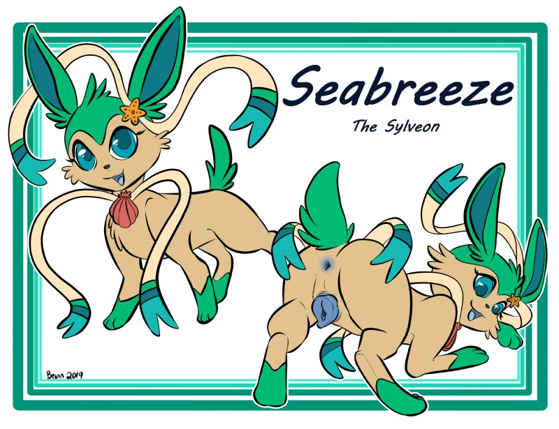 fan character and seabreeze the sylveon (nintendo and etc) created by tahla