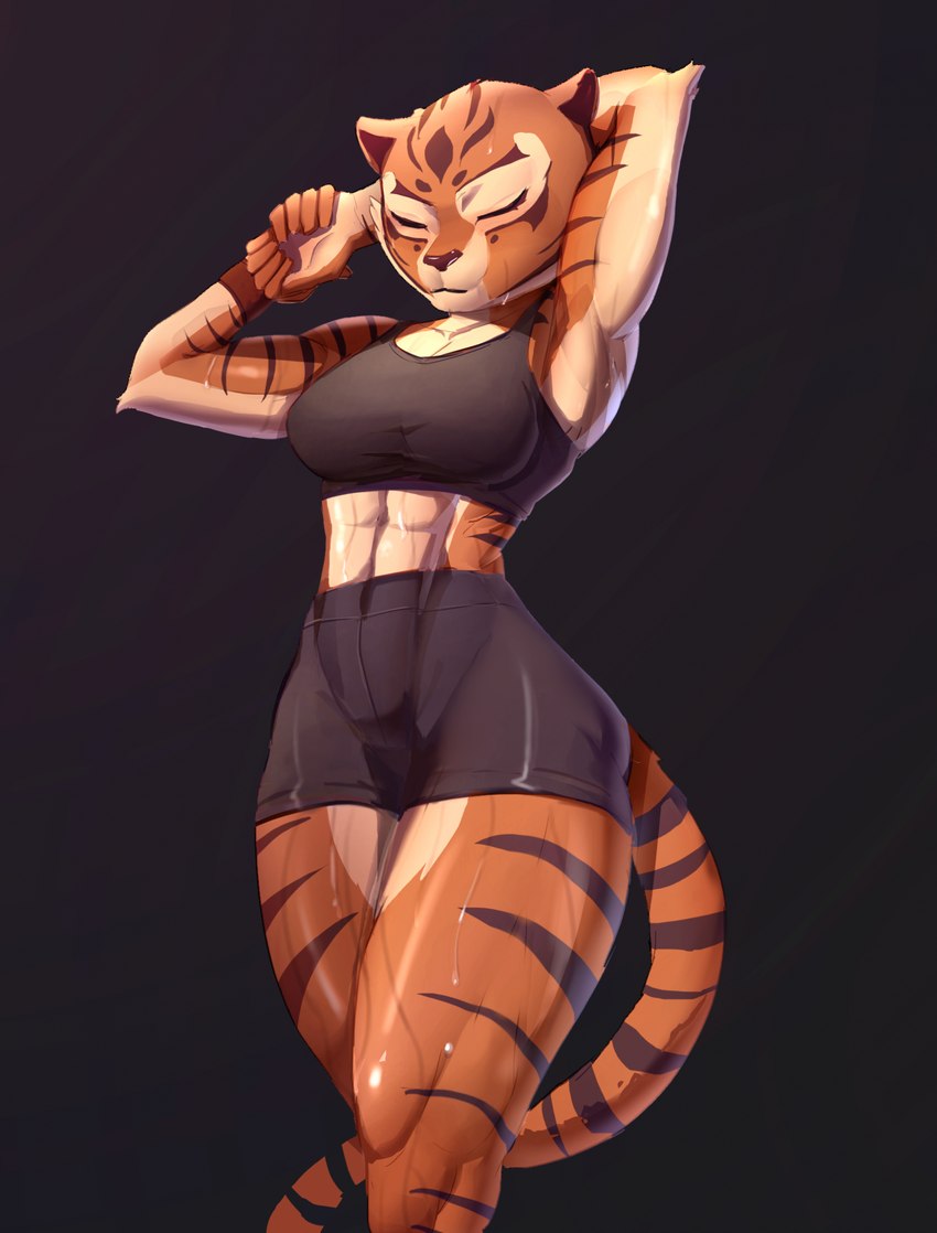 master tigress (kung fu panda and etc) created by kbart