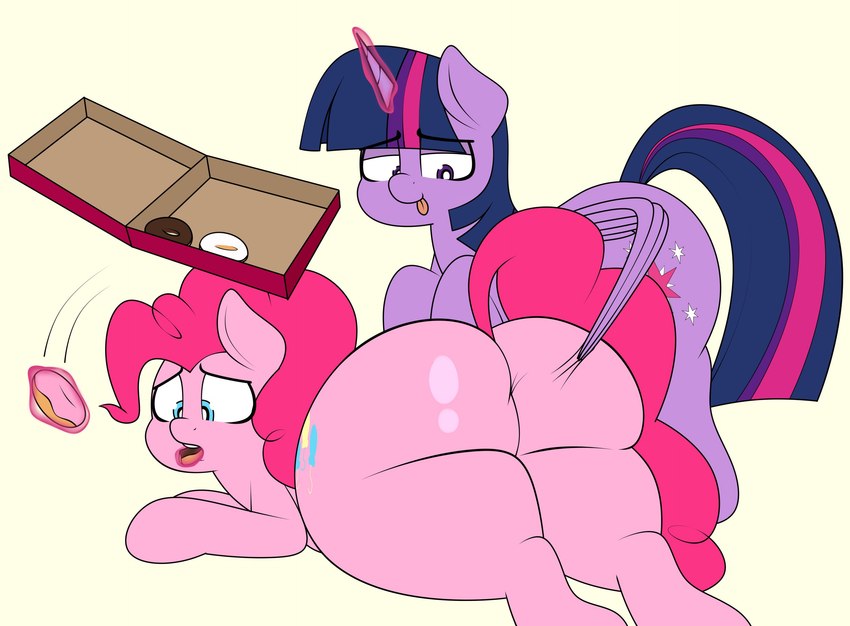 pinkie pie and twilight sparkle (friendship is magic and etc) created by blitzyflair